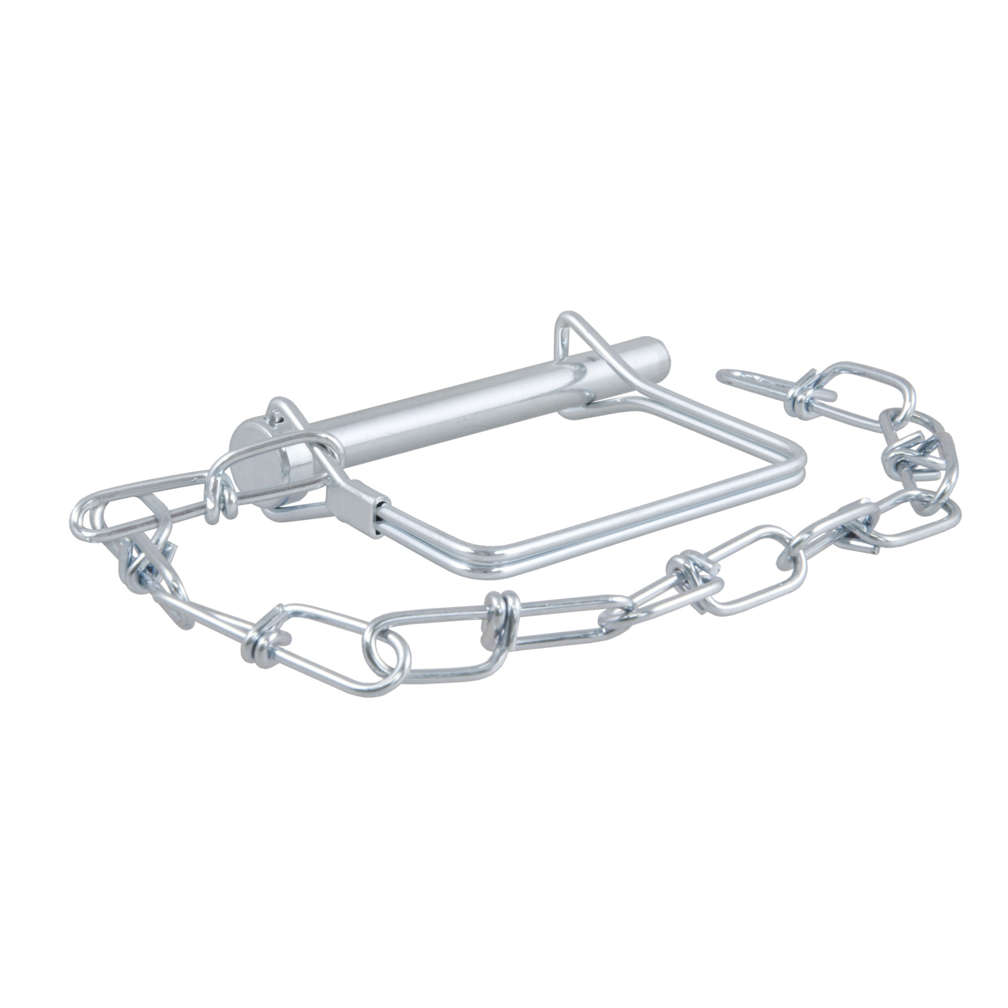 Curt Manufacturing 5/16in. Hitch Pin with 12in. Chain, Solid Steel, Model# 25035